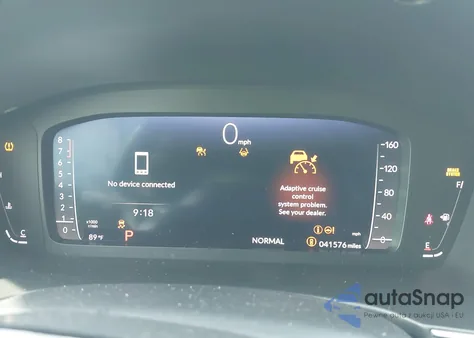 2023 Honda Civic Touring z USA, uszkodzony, nr VIN 2HGFE1F91PH305053